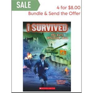 I Survived the Nazi Invasion, 1944 – Lauren Tarshis | NEW Kids Chapter Book